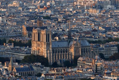 Pariisin kaupunki, Notre Dame de Parisin katedraali, Pariisi, Ranska tekijältä Unbekannt