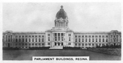 Parlamenttirakennukset, Regina, Saskatchewan, Kanada, 1920-luku tekijältä Unbekannt