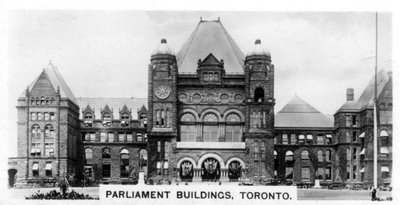 Parlamenttirakennukset, Toronto, Ontario, Kanada, 1920-luku tekijältä Unbekannt