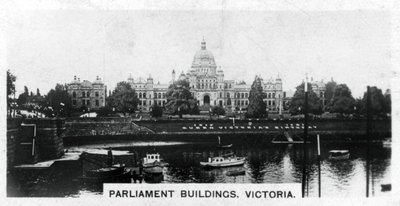 Parlamenttirakennukset, Victoria, Brittiläinen Kolumbia, Kanada, 1920-luku tekijältä Unbekannt