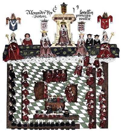 Edward I:n parlamentti, 1200-luku, 1905 tekijältä Unbekannt
