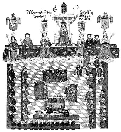 Edward I:n parlamentti, 1200-luku, 1905 tekijältä Unbekannt