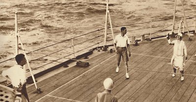 Partners - Deck tennis -peli tunnetussa, 1927, 1937 tekijältä Unbekannt