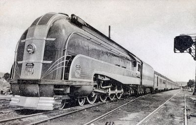 Matkustajajuna, Pullman of the Pacific Union, Amerikka, 1900-luku tekijältä Unbekannt