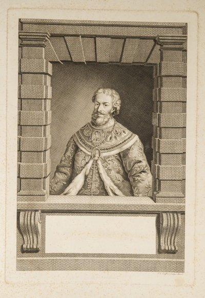 Moskovan patriarkka Filaret Fjodor Nikitich Romanov 1553-1633 tekijältä Unbekannt