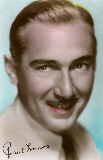 Paul Lukas 1895-1971, unkarilainen näyttelijä, 1930-luku tekijältä Unbekannt