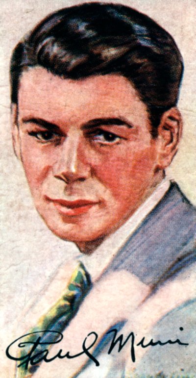 Paul Muni, 1895-1967, Oscar-palkittu monipuolinen näyttelijä, 1900-luku tekijältä Unbekannt