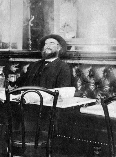 Paul Verlaine, ranskalainen runoilija, 1891 tekijältä Unbekannt