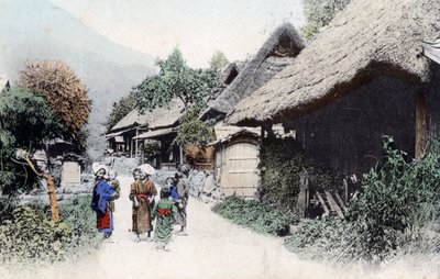 Talonpoikaisasunnot, Japani, 1900-luku tekijältä Unbekannt