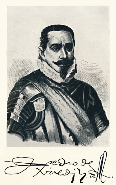 Pedro De Valdivia, c1879, 1911 tekijältä Unbekannt