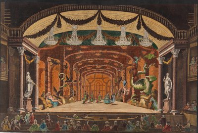 Peep Show Image, noin 1770. tekijältä Unbekannt
