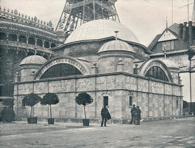 Peninsulaar and Oriental Pavilion River Front, c1900 tekijältä Unbekannt