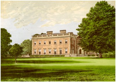 Peper Harow, Surrey, varakreivi Midletonin koti, 1880 tekijältä Unbekannt
