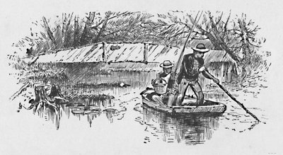 Ahvenen kalastus järvellä, 1883 tekijältä Unbekannt
