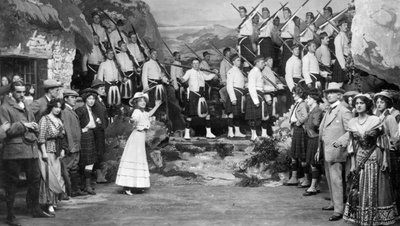 The Gay Gordonsin esitys, vuodelta 1907 tekijältä Unbekannt