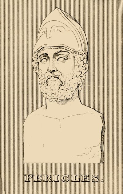 Perikles, n. 495-429 eKr., 1830. tekijältä Unbekannt