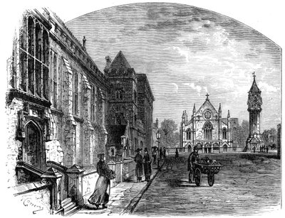 Pery Square, Limerick. c19-luvulla tekijältä Unbekannt