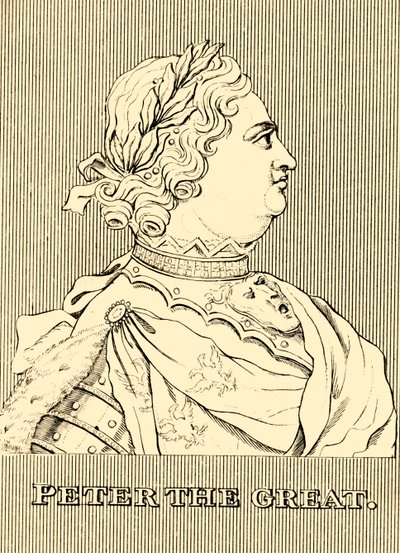 Pietari Suuri, 1672-1725, 1830. tekijältä Unbekannt