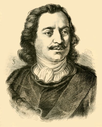 Pietari Suuri, 1710-1720, 1890. tekijältä Unbekannt