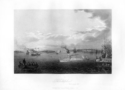 Philadelphia, 1855 tekijältä Unbekannt