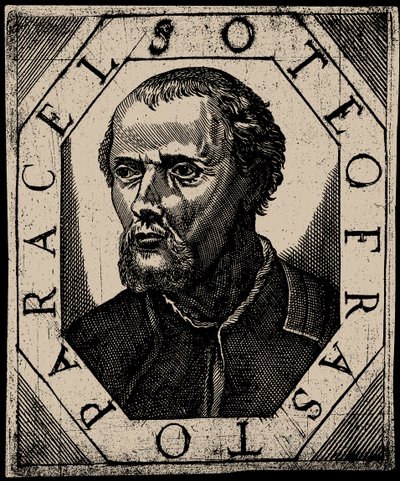 Philippus Theophrastus Aureolus Bombastus von Hohenheim Paracelsus, 1666. tekijältä Unbekannt