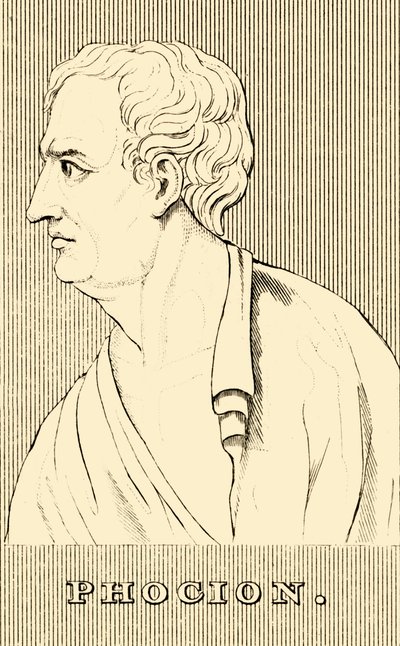 Focion, c402-c318 eKr., 1830. tekijältä Unbekannt