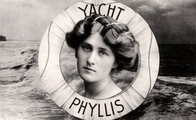 Phyllis Dare 1890-1975, englantilainen näyttelijä, 1907 tekijältä Unbekannt