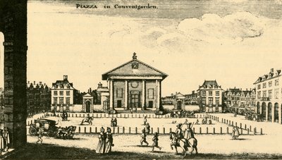 Piazza Covent Gardenissa, 1700-luku, 1925. tekijältä Unbekannt
