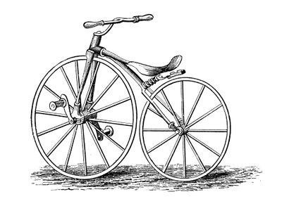 Pickerings kampipolkimella toimiva polkupyörä, amerikkalainen design, c1860s c1880 tekijältä Unbekannt