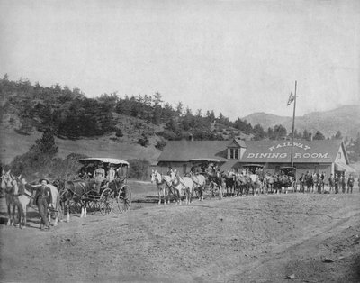 Pikes Peak Col. Toll Road, c1897. tekijältä Unbekannt