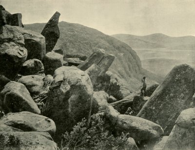 Pinnacle & Organ Pipes, Mount Wellington, 1901. tekijältä Unbekannt