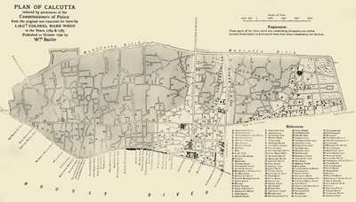 Kalkutan suunnitelma, 1925. tekijältä Unbekannt