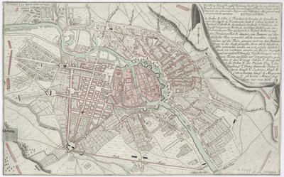 Berliinin suunnitelma 1760 tekijältä Unbekannt