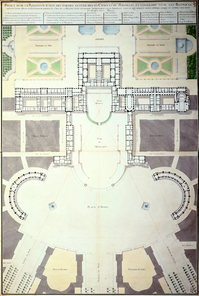Suunnitelmat Versailles