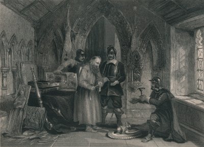 Luostarien ryöstö, 1800-luku. tekijältä Unbekannt