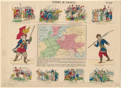 Puolan sota, 1831 tekijältä Unbekannt