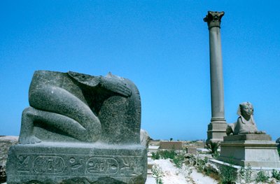 Pompeuksen pilari, Aleksandria, Egypti tekijältä Unbekannt