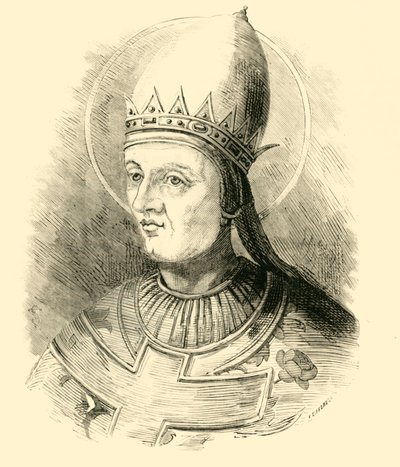Paavi Gregorius VII, 1015-1085, 1890. tekijältä Unbekannt