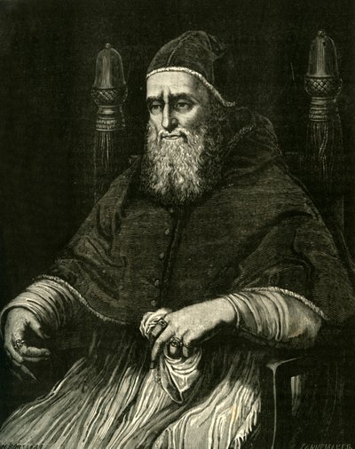 Paavi Julius II, 1500-luku, 1890. tekijältä Unbekannt