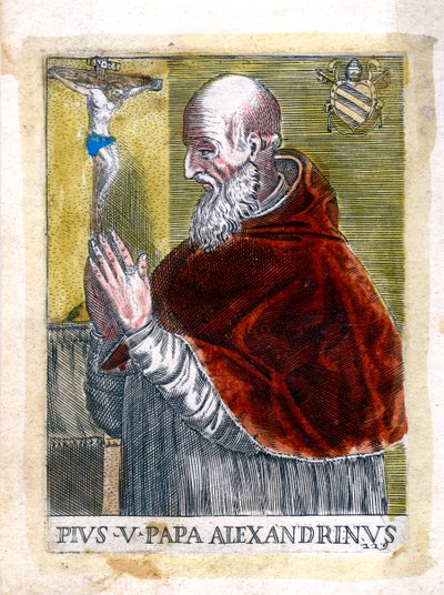 Paavi Pyhä Pius V tekijältä Unbekannt