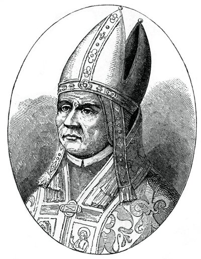 Paavi Sylvester I, 1870 tekijältä Unbekannt