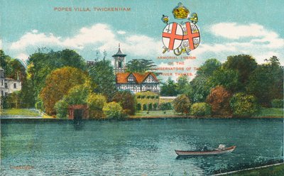 Popes Villa, Twickenham, 1910 tekijältä Unbekannt