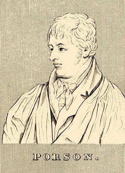 Porson, 1759-1808, 1830. tekijältä Unbekannt