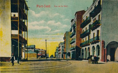Port sanoi. Station Street, c1900 tekijältä Unbekannt