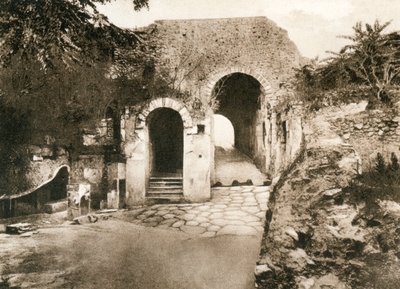 Porta marina, Pompei, Italia, 1900-luku tekijältä Unbekannt