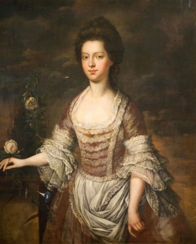 Naisen muotokuva, mahdollisesti Anne Clobery, 1740-1760. tekijältä Unbekannt