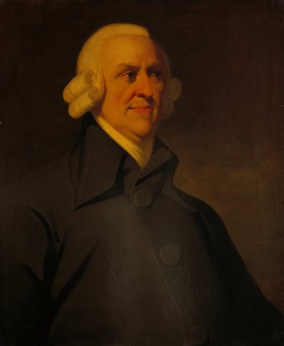 Adam Smithin muotokuva 1723-1790, 1795 tekijältä Unbekannt