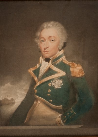 Amiraali Sir William Sidney Smithin muotokuva 1764-1840. tekijältä Unbekannt