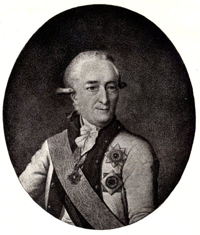Amiraali Vasily Chichagovin muotokuva 1726-1809, 1800-luvun alku. tekijältä Unbekannt