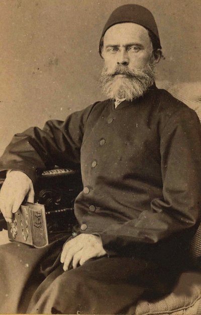 Ahmed Cevdet Pashan muotokuva 1822-1895, 1800-luvun toinen puoli. tekijältä Unbekannt